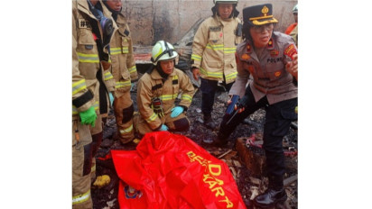 Kebakaran di Gang Kancil Lenteng Agung, Satu Orang Tewas