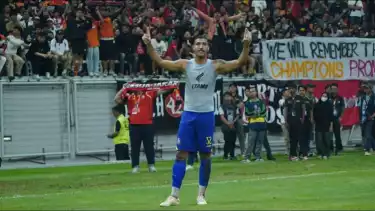 Mantan pemain asing Persija Jakarta, Yann Motta kini berseragam Arema FC