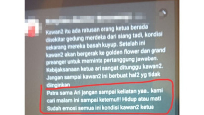 Makin Kacau Kongres GMNI di Bandung Kembali Ditunda, Panitia Dapat Ancaman Pembunuhan dari Peserta