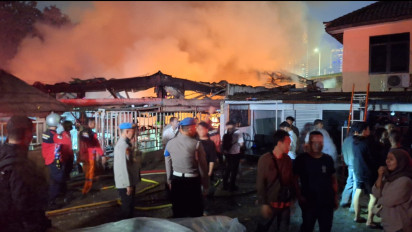 Kronologi Lengkap Kebakaran Pasar Taman Puring: Api Muncul Jelang Magrib, 500 Kios Ludes