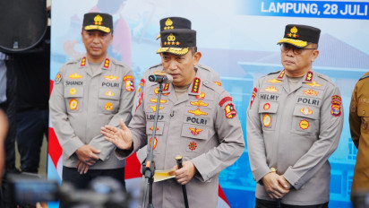 Resmikan 20 SPPG Polda Lampung, Kapolri: Membuka Ribuan Lapangan Pekerjaan