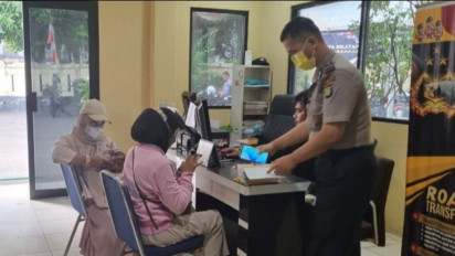 Polsek Kebayoran Baru Tetap Buka usai Kebakaran Taman Puring