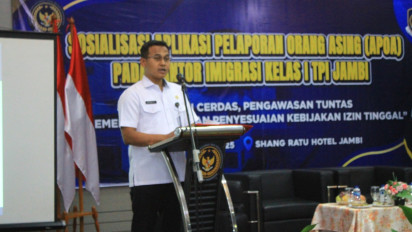 Efektifkan Pengawasan Keberadaan Orang Asing, Imigrasi Jambi Gelar Sosialisasi APOA dan Aturan Baru Izin Tinggal