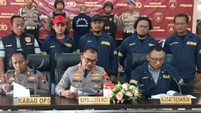 Polisi Tangkap Pelaku Pembunuhan Kasus Mayat Terikat dalam Jurang di Pati