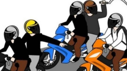 Komplotan Begal Beraksi Siang-Siang di Jalan Kalimalang Bekasi, Korban Didorong dan Motornya Dirampas