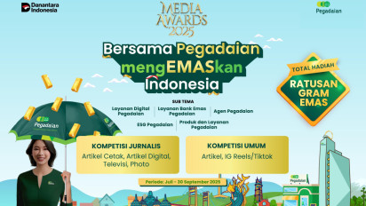 Pegadaian Media Awards akan Hadir Lagi, Siap-Siap Rebut Total Hadiah Emas Ratusan Gram!