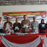 Ungkap Kasus Narkoba dalam 1 Bulan, 21 Ribu Gram Sabu Dimusnahkan Polresta Deli Serdang