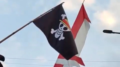 Viral Bendera One Piece Terpasang di Bawah Merah Putih Jelang Hari Kemerdekaan RI ke-80, DPR RI: Itu Gerakan....