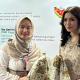 Istri Wapres Borong Batik Merawit Karya Nasabah Binaan PNM Mekaar