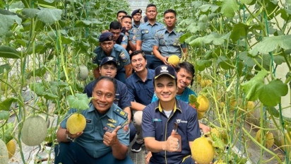Dukung Program Asta Cita Presiden Prabowo, Prajurit TNI Usung Pertanian Modern