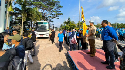 Lepas 1.284 KKN, Menteri Transmigrasi Dorong Mahasiswa Jadi Agen Transformasi Termasuk di Rempang