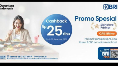 Promo Spesial Kuliner Nusantara, Bayar Pakai BRImo di Signature Partner BRI