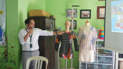 Dorong Ekonomi Kreatif, Pertamina Tingkatkan Kualitas Batik Leles