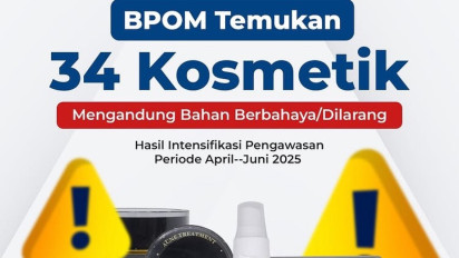 BPOM Temukan 34 Kosmetik Berbahaya, Produk MC Milik Shella Saukia Masuk Daftar