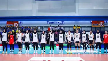 Timnas Voli Putri Indonesia di SEA V League 2025