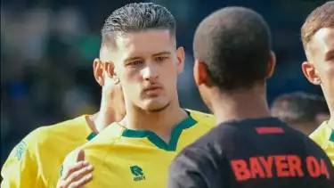 Bek Timnas Indonesia Justin Hubner saat debut bersama Fortuna Sittard