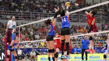 Vietnam vs FIlipina di AVC Nation cup 2025