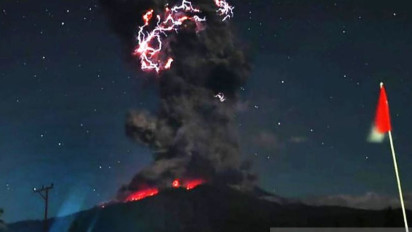 Gunung Lewotobi Laki-laki Kembali Erupsi Dini Hari, Sudah 11 Kali Meletus dalam Sepekan