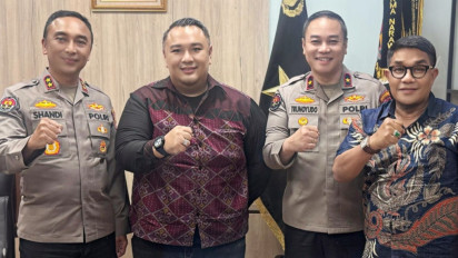Upaya Jaga Stabilitas Nasional, B8 Center dan Humas Polri Jalin Silahturahmi
