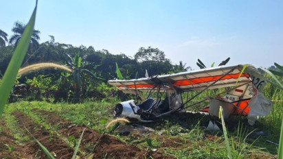 Kondisi Bagus Sebelum Terbang, Pesawat Latih Jatuh di Ciampea Bogor, Penyebab Kecelakaan Diselidiki