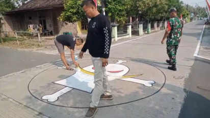 Pemuda di Sragen Didatangi Aparat Usai Gambar One Piece, Diminta Hapus Gambar