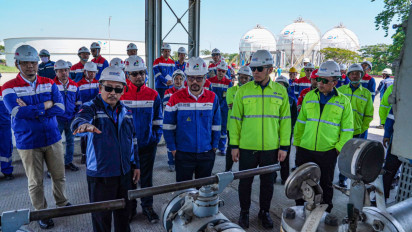 Dirut Pertamina Patra Niaga Cek Terminal LPG Demi Pastikan Sarfas Prima untuk Layanan Masyarakat