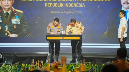 Sokong Program Presiden Prabowo, Polri dan Kemen Imipas Jalin Sinergitas