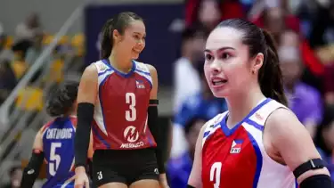 Atlet voli cantik Filipina, Vanie Gandler, lawan Megawati Hangestri.