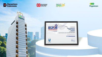 Pegadaian Raih Penghargaan Investortrust BUMN Awards 2025