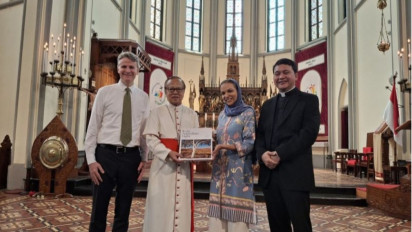 Sambut Menteri Australia, Uskup Suharyo Soroti Kerukunan Neragama RI