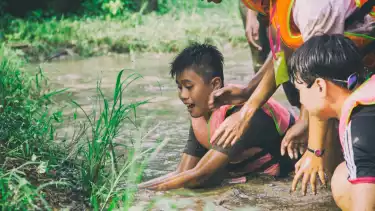 ilustrasi lomba 17 Agustus anak