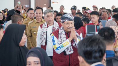 Kunjungi Sekolah Rakyat Menengah Atas 25 Brondong, Mensos RI Pastikan Kebutuhan Siswa Terpenuhi