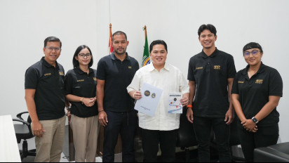 Erick Thohir Bertemu Legenda Persib dan Persija, Sebut Siapkan Dana Pensiun Bagi Pemain Profesional