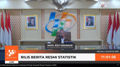 Ekonomi Indonesia Tumbuh 5,12%, Ungguli Malaysia, Singapura, Thailand