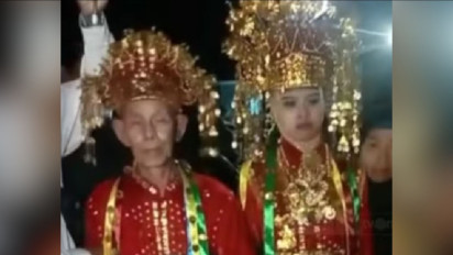 Viral Pernikahan Beda 46 Tahun, Kakek Juragan Sawit Nikahi Gadis 27 Tahun di Bengkulu, Orang Tua: Tidak Ada Paksaan