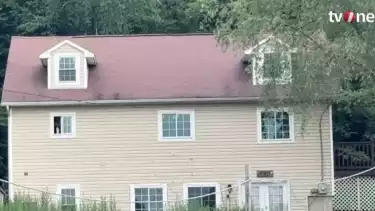 Potret salah satu rumah di Desa Islamberg, New York, Amerika Serikat