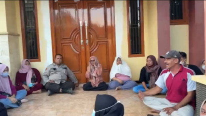 Usai Lapor Polisi, Para Korban Arisan Bodong Puluhan Miliar Datangi Rumah Pelaku