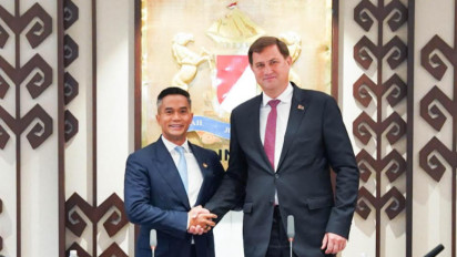 Kadin Indonesia-Menlu Belarus Lakukan Pertemuan Bahas Kerja Sama Industri Pupuk hingga Alat Berat