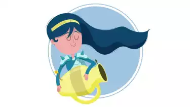 Ilustrasi zodiak Aquarius