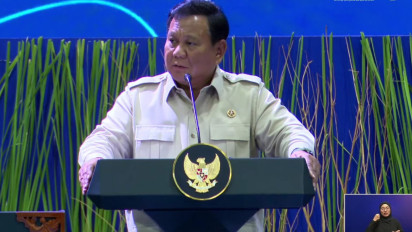 Presiden Prabowo Subianto Buka KSTI 2025, Ribuan Peneliti Termasuk Peraih Nobel Laureate Turut Hadir
