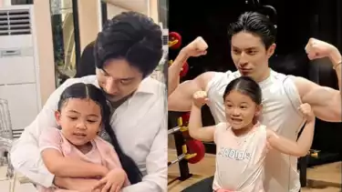 Kedekatan Thania putri Sarwendah dan Giorgio Antonio