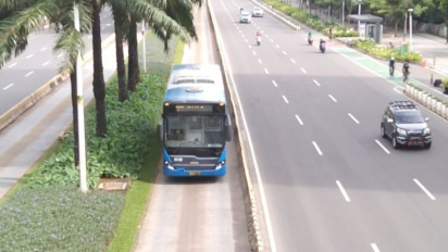 Jakarta Macet Parah, Sejumlah Koridor TransJakarta Tersendat Pagi Ini