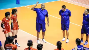 Pelatih Timnas Voli Putri Indonesia U-21 Marcos Sugiyama