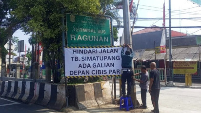 Proyek Pipa Air Limbah Bikin Jalan TB Simatupang Macet Sepanjang Hari, Dishub Jakarta Imbau Pengendara Cari Jalur Alternatif