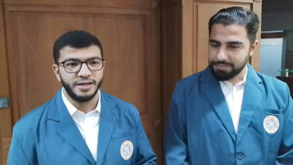 Dua Warga Gaza Palestina Tempuh Pendidikan Dokter Spesialis di Unair karena Dibutuhkan