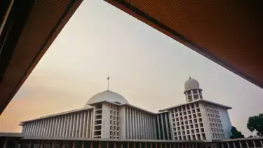 Ilustrasi Masjid Istiqlal