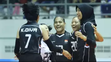 Timnas Voli Putri Indonesia U-21