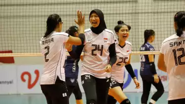 Timnas Voli Putri Indonesia U-21