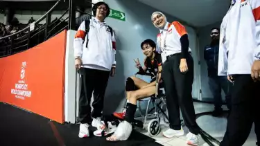 Pemain Timnas Voli Putri Indonesia U-21, Kadek Diva Alami Cedera saat Menghadapi Puerto Rico
