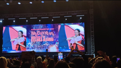 Tangis Haru Hyeri Girl’s Day di Jakarta, Tersentuh Video Persembahan Penggemar